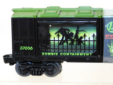 Load image into Gallery viewer, Lionel 6-37056 Operating Halloween Zombie Containment Aquarium Car O gauge C-10