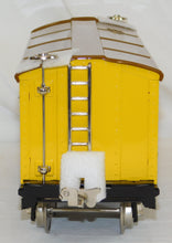 Load image into Gallery viewer, MTH 10-1085 Standard Gauge Tinplate Traditions 514 Box Car Yellow / Nickel trim