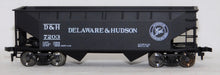 Load image into Gallery viewer, Atlas 1857 Two Bay Offset Side Hopper Delaware & Hudson #7203 Boxed HO Scale D&H