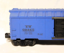 Load image into Gallery viewer, Lionel 6464-475 B&M Boston & Maine Boxcar CLEAN in RARE BLUE PRINT LABEL BOX 1960s