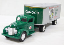 Load image into Gallery viewer, Ertl Conoco 1948 Tractor Trailer Bank Ltd Ed 1992 w/key Die cast Truck #6 #7573