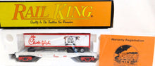 Load image into Gallery viewer, MTH 30-76274 Chick-Fil-A Flat Car w/40' Trailer #2007 O gauge Rail King HTF C-9
