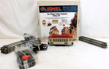 Load image into Gallery viewer, Lionel 6-11809 Village Trolley SET complete for D56 /any Christmas Holiday village O Gauge