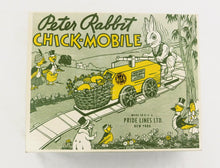 Load image into Gallery viewer, Pride Lines 1103 Peter Rabbit Chick-Mobile Motorized Hand Car O Runs Easter TCA