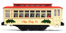 Load image into Gallery viewer, Lionel 6-11809 Village Trolley SET complete for D56 /any Christmas Holiday village O Gauge