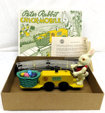 Load image into Gallery viewer, Pride Lines 1103 Peter Rabbit Chick-Mobile Motorized Hand Car O Runs Easter TCA
