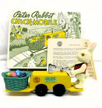 Load image into Gallery viewer, Pride Lines 1103 Peter Rabbit Chick-Mobile Motorized Hand Car O Runs Easter TCA