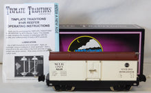 Load image into Gallery viewer, MTH 10-3008 Tinplate Traditions 814R Reefer White/Brown 800 Series O C-8 BOXED