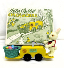 Load image into Gallery viewer, Pride Lines 1103 Peter Rabbit Chick-Mobile Motorized Hand Car O Runs Easter TCA