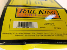 Load image into Gallery viewer, MTH 30-76274 Chick-Fil-A Flat Car w/40' Trailer #2007 O gauge Rail King HTF C-9