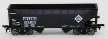 Load image into Gallery viewer, Atlas 1864 Black 2 Bay Offset Side Hopper Erie #28495 HO Scale Boxed Used C-7