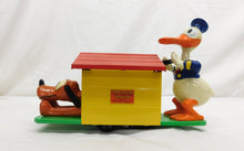 Load image into Gallery viewer, Pride Lines 1107 Donald Duck & Pluto Hand Car Quacks! Runs Disney O gauge Boxed