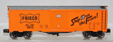 Load image into Gallery viewer, Menards 6615 Frisco Boxcar Orange w/silver roof SL-SF trad 027 C-8 Lionel compat