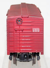 Load image into Gallery viewer, Menards 3237 Frisco Boxcar Weathered red SL-SF 027 traditional C-8 Lionel compatible 2019