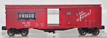 Load image into Gallery viewer, Menards 3237 Frisco Boxcar Weathered red SL-SF 027 traditional C-8 Lionel compatible 2019