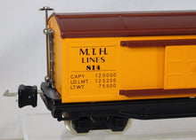Load image into Gallery viewer, MTH 10-3003 814 Box Car Tinplate Traditions Orange/Brown 800 Series O Boxed C-8