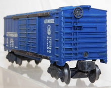 Load image into Gallery viewer, Lionel 6468 Baltimore & Ohio Auto DD BoxCar boxed dk blue w/ BOX B&O 50s Postwar