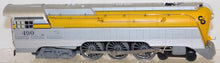 Load image into Gallery viewer, Lionel 6-18043 C&O Chessie Semi-Scale Hudson Streamlined Steam Locomotive 4-6-4