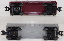 Load image into Gallery viewer, Marx 33222 Odd# 1950s  Deluxe Diesel Switcher Freight Set ATSF yellow cattle car