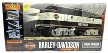 Load image into Gallery viewer, MTH Trains 30- 4120-1 HARLEY DAVIDSON Diesel Freight Set w/ ProtoSounds 2 SEALED
