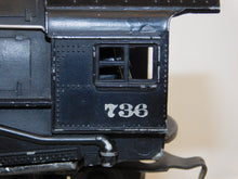 Load image into Gallery viewer, Lionel 736 Berkshire 2-8-4 steam engine & 2046W whistling tender 1951 3 pane cab windows Early version