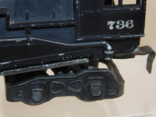 Load image into Gallery viewer, Lionel 736 Berkshire 2-8-4 steam engine & 2046W whistling tender 1951 3 pane cab windows Early version