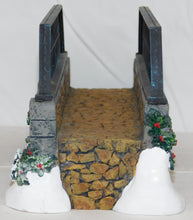 Load image into Gallery viewer, Department 56 Village Stone Trestle Bridge #52647 Display Layout Christmas Snow