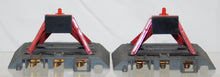 Load image into Gallery viewer, MTH 40-1024 RealTrax Two Illuminated bumpers C-7 buffers O gauge track stops