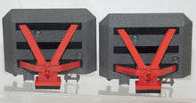 Load image into Gallery viewer, MTH 40-1024 RealTrax Two Illuminated bumpers C-7 buffers O gauge track stops