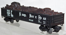 Load image into Gallery viewer, Lionel 6-17407 Nickle Plate Road gondola w/removble Scrap load StandardO NYC&StL