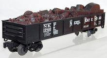 Load image into Gallery viewer, Lionel 6-17407 Nickle Plate Road gondola w/removble Scrap load StandardO NYC&StL