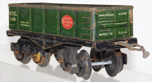 Load image into Gallery viewer, American Flyer 1116 PREWAR O Gauge New York Central 8 wheel Gondola Sand Car 20s