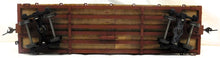 Load image into Gallery viewer, On3 Flat Car w/ Tank Load Custom Built narrow gauge model railroad wooden scale