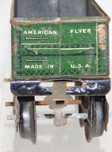Load image into Gallery viewer, American Flyer 1116 PREWAR O Gauge New York Central 8 wheel Gondola Sand Car 20s
