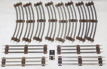 Load image into Gallery viewer, Lionel 027 Track Complete oval 8 curved 4 straight Tubular traditional 47 x 27" lot of 12