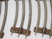 Load image into Gallery viewer, Lionel 027 Track Complete oval 8 curved 4 straight Tubular traditional 47 x 27" lot of 12