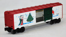 Load image into Gallery viewer, Lionel 6-19945 1996 O Gauge Merry Christmas Box Car Santa Claus Tree Holiday USA