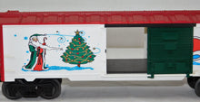 Load image into Gallery viewer, Lionel 6-19945 1996 O Gauge Merry Christmas Box Car Santa Claus Tree Holiday USA