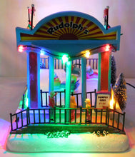 Load image into Gallery viewer, Crosslight CV120 Holiday Village Rudolph's Bumper Cars Musical Animated Lited C7