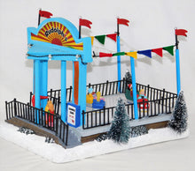 Load image into Gallery viewer, Crosslight CV120 Holiday Village Rudolph's Bumper Cars Musical Animated Lited C7