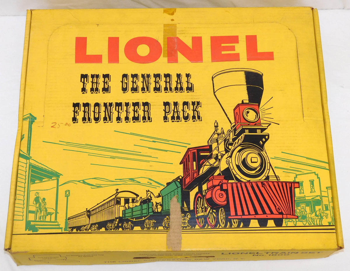 Lionel 1800 General Frontier Gift Pack BOXED SET w/ htf