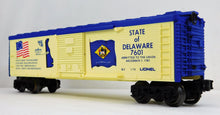 Load image into Gallery viewer, Lionel 6-7601 State of Delaware Box Car Spirit of 76 Bicentennial colony 1975-76