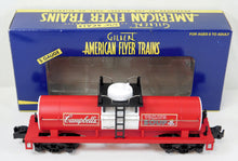 Load image into Gallery viewer, American Flyer 6-48416 Campbell's Soup Tank Car Tomato single dome S gauge C-8
