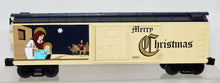 Load image into Gallery viewer, MTH 20-80004G Dealer Appreciation Christmas Boxcar 2005 DAP O Manger Star Premier