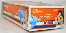 Load image into Gallery viewer, Lionel 6-36720 Disney Aladdin Aquarium Car Magic Carpet Ride Jasmine Genie O gau