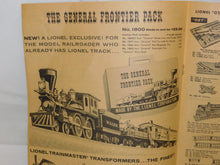 Load image into Gallery viewer, Lionel 1800 General Frontier Gift Pack BOXED SET w/ htf booklet CLEAN runs 1959