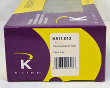 Load image into Gallery viewer, K-Line American Flyer K511-013 Penn Salt tank car 24319 Pennsylvania S gauge