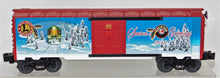 Load image into Gallery viewer, Lionel 6-39332 Christmas Boxcar 2010 Holiday O gauge snow 027 Season's Greetings