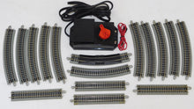 Load image into Gallery viewer, Bachmann N Scale EZ Track Complete Oval Loop & Transformer w/ wires 16 pcs
