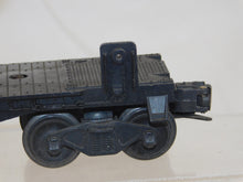 Load image into Gallery viewer, Lionel Red Pickup Truck w/ Christmas tree in bed on flatcar Vntg Holiday O gauge tree custom